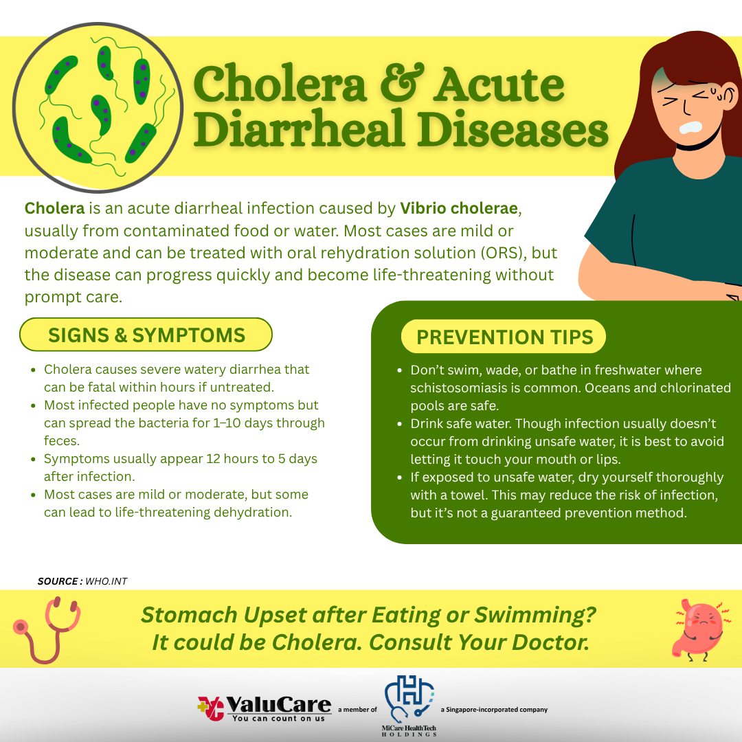 ValuCare Cholera & Acute Diarrheal Diseases Health Bulletin 2025